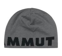 Bonnet Mammut Logo noir gris