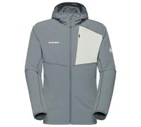 Mammut - Madris Light Midlayer Hooded Jacket - Veste polaire - S - strata / silver sage