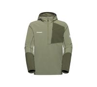 Mammut - Madris Light ML Half Zip Hoody - Polaire homme Marsh / Dark Marsh - L