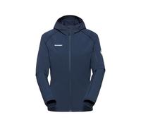 Mammut Vêtement intermédiaire pour les sports en montagne Madris Light ML Hooded Jacket Women Bleu L