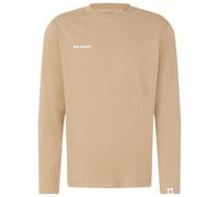 Mammut - Mammut Base Longsleeve T-Shirt Mini Logo - Haut à manches longues - S - sablun