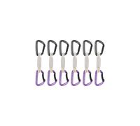 Mammut Manipulation optimale en escalade sportive Workhorse Keylock 12 cm 6-Pack Quickdraws Gris 12 cm
