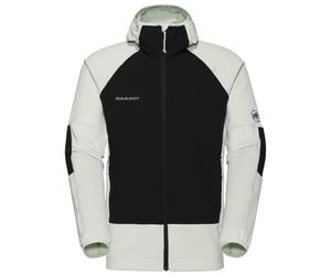 Mammut - Massone Midlayer Hooded Jacket - Veste polaire - XL - silver sage / black