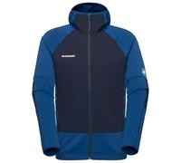 Mammut - Massone Midlayer Hooded Jacket - Veste polaire - XXL - tschiel / marine