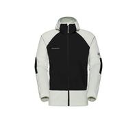 Mammut - Massone ML Hooded Jacket - Polaire homme Silver Sage / Black - L