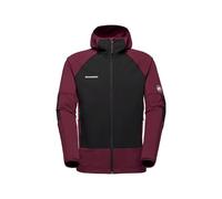Mammut - Massone Midlayer Hooded Jacket - Veste polaire - M - vin / black
