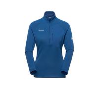 Mammut Notre couche intermédiaire la plus légère Aenergy Light ML Half Zip Pull Women Bleu XS