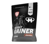 Mammut Nutrition - Crash 5000 Weight Gainer 1400 g Chocolate - Mass Gainer 80% glucides dextrose maltodextrine - 4 protéines + créatine - Prise de masse musculaire 518 kcal