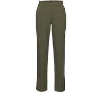 Mammut - Pantalon de randonnée résistant et ultrastretch - Hiking V Pants Women Dark Marsh pour Femme en Softshell - Taille L - Vert Vert L