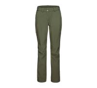 Mammut Pantalon de randonnée softshell chaud avec doublure en polaire Runbold Winter SO Pants Women Vert 44