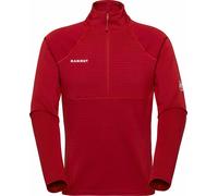 Mammut - Polaire alpinisme zippée en Polartec® - Taiss ML Half Zip Pull Men Dark Mammut Red pour Homme - Taille M - Rouge Rouge M