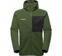 Mammut - Polaire de randonnée - Tamaro ML Hooded Jacket Men Dark Marsh Black pour Homme - Taille XL - Vert Vert XL