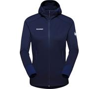 Mammut - Polaire légère et extensible zippée - Taiss Light ML Hooded Jacket Women Marine pour Femme - Taille M - Navy Navy M