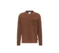 Mammut Polaire polyvalente pour les activités en extérieur Moonstone Light ML Hybrid Crew Neck Brown XS