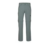 Pantalon convertible Mammut Runbold IV Zip Off gris - S