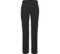 Mammut Pantalon de randonnée Runbold IV Zip Off – Femme, stretch convertible, léger – 34 Noir