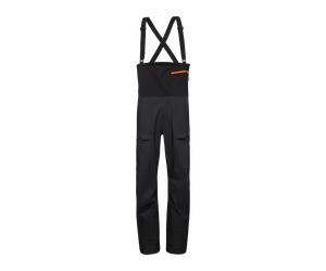 Mammut Salopette hardshell solide pour le freeride avec plastron softshell Haldigrat HS Bib Pants Men Noir 56