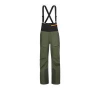 Mammut Salopette hardshell solide pour le freeride avec plastron softshell Haldigrat HS Bib Pants Women Vert 44 L