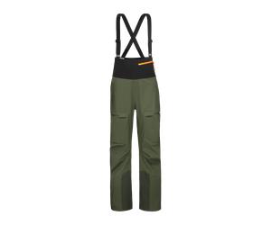 Mammut Salopette hardshell solide pour le freeride avec plastron softshell Haldigrat HS Bib Pants Women Vert 40