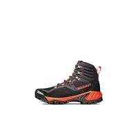 Mammut Sapuen High GTX Chaussures pour Homme randonnée, Noir et Rouge Vif, 44 2/3 EU