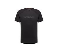Mammut Selun FL T-Shirt de randonnée pour Homme avec Logo, Noir, L
