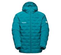 Mammut Sender in Hooded Jacket Veste hardshell pour homme (1 pièce), Vert bouteille, L