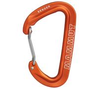 Mammut - Sender Wire Carabiner - Mousqueton de progression - orange