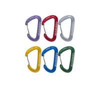 Pack 6 mousquetons Mammut Sender Wire Rackpack multicolore