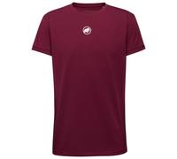 Mammut - T-shirt en coton biologique - Mammut Seon T-Shirt Men Original Vin pour Homme en Coton - Taille S - Bordeaux Bordeaux S