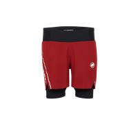Mammut Short fonctionnel de trail running Aenergy TR 2 in 1 Shorts Men Rouge 52