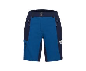 Mammut Short technique de randonnée léger et résistant Ducan Shorts Women Bleu 44