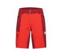 Mammut Short technique de randonnée léger et résistant Ducan Shorts Women Rouge 32