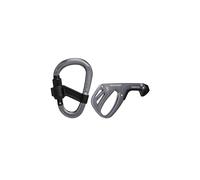 Mammut Système d'assurage Smart 2.0 – Blocage rapide et automatique, mousqueton, gris, taille unique