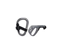 Mammut Smart 2.0 Belay Package - Système d’Assurage avec Mousqueton | Blocage Rapide et Automatique pour Corde d'Escalade | Gris, Taille Unique