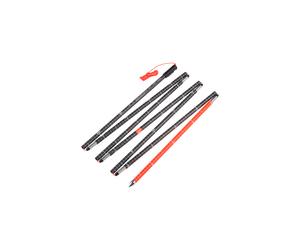 Mammut Sonde avalanche professionnelle avec système de montage rapide Carbon Probe 280 speed lock Orange one size