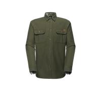 Mammut Surchemise en flanelle de coton bio Tamaro Overshirt Men Vert S