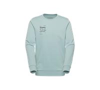 Mammut Sweat évacuant l’humidité pour le quotidien Core ML Crew Neck Men Vert Bleu XL