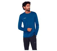 Mammut T-shirt performance 100 % naturel Tree Wool FL Longsleeve Men Bleu XXL