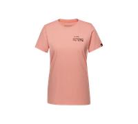 Mammut T-shirt d’escalade décontracté avec imprimé Massone T-Shirt Women Dreaming Rouge S