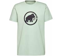 Mammut - T-shirt en coton biologique - Mammut Core T-Shirt Men Classic Silver Sage pour Homme en Coton - Taille S - Vert Vert S