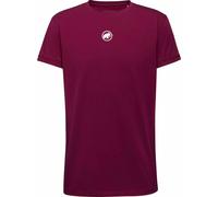 Mammut - T-shirt en coton biologique - Mammut Seon T-Shirt Men Original Vin pour Homme en Coton - Taille S - Bordeaux Bordeaux S