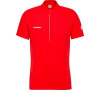 Mammut - T-shirt léger et respirant - Aenergy FL Half Zip T-Shirt Men Mammut Red pour Homme - Taille M - Rouge Rouge M
