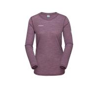 Mammut T-shirt performance 100 % naturel Tree Wool FL Longsleeve Women Pourpre S