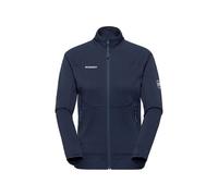 Mammut Couche intermédiaire performante, chaude et à séchage rapide Taiss ML Jacket Women Bleu XXL