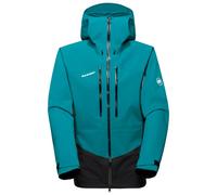 Mammut - Veste technique imperméable et respirante - Taiss Pro HS Hooded Jacket Men Deep Teal Black pour Homme en Nylon - Taille S - Vert Vert S