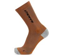 Mammut Chaussettes respirantes pour le trail sur moyenne distance Trail Running Crew Socks Brown S/36-38