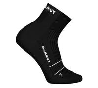Mammut TRAIL RUNNING TARGETED CUSHION QUARTER SOCKS 18754 black-white 0047 Noir 42-44 EU