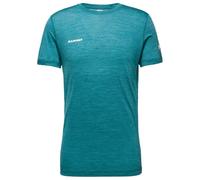 Mammut - Tree Wool Firstlayer T-Shirt - T-shirt technique - S - deep teal melange