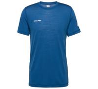 Mammut T-shirt performance 100 % naturel Tree Wool FL T-Shirt Men Bleu S