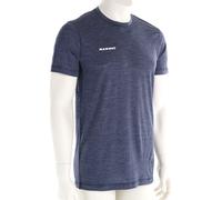 Mammut Tree Wool FL Hommes T-shirt L Bleu foncé